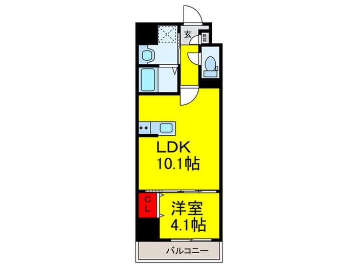 FREEDOM　residence堺大小路の物件間取画像