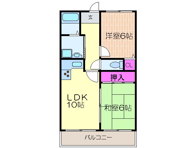 エスペランサの物件間取画像