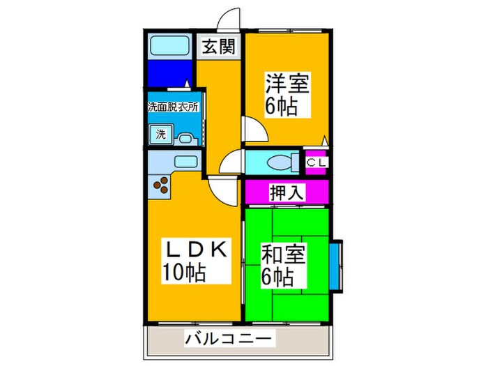 エスペランサの物件間取画像