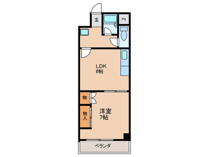 ロワール三恵の物件間取画像