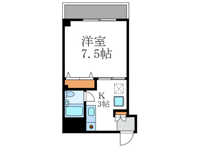 コスモハイツ千本の物件間取画像