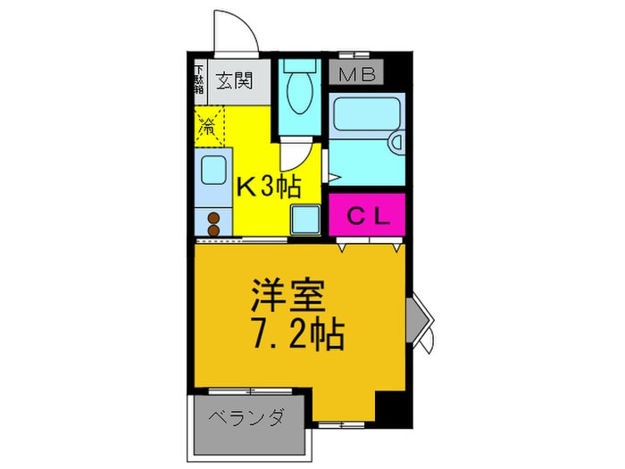 プラネット２の物件間取画像