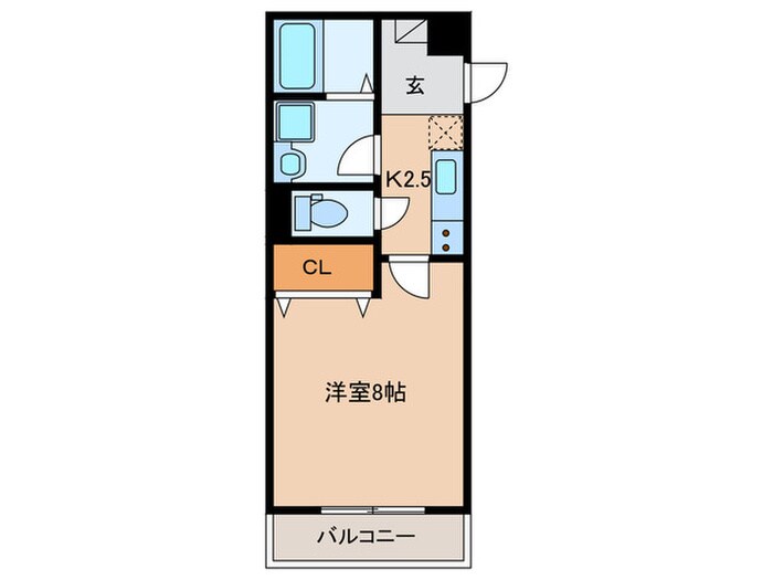 Ｔ．ｃｈｌｏｅ石橋駅前の物件間取画像