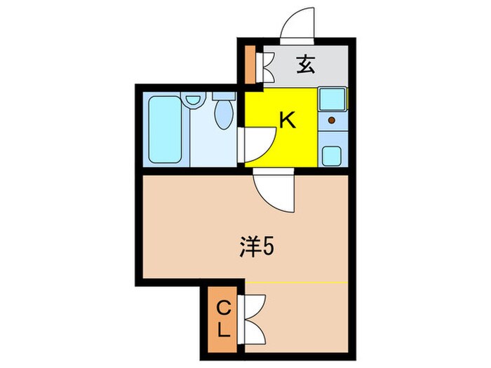 フルール板宿の物件間取画像