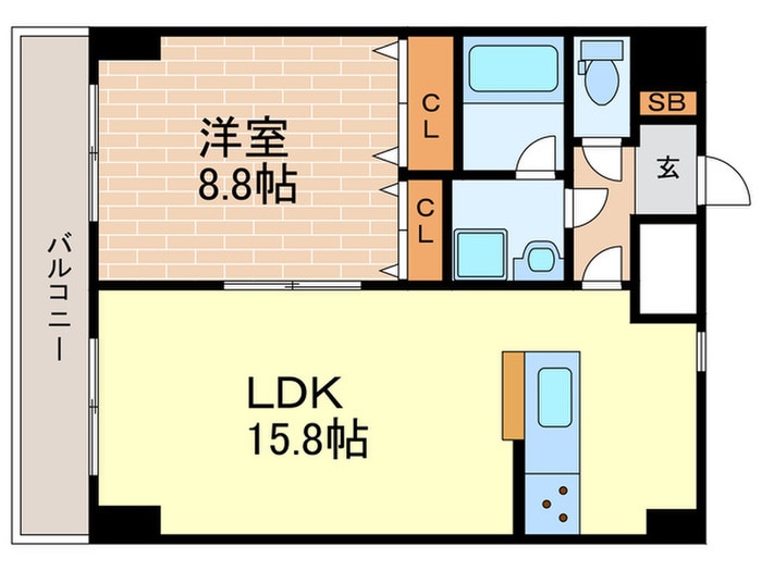 仮)MAIN STAGE The Nishinomiyaの物件間取画像