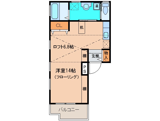 ソフィエルⅣの物件間取画像