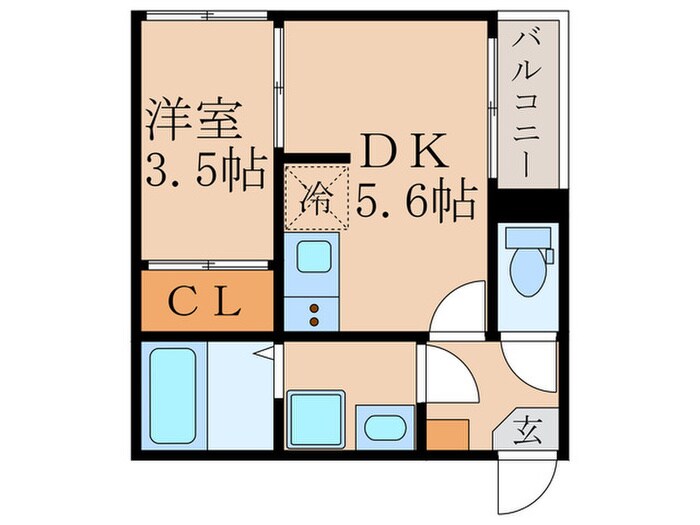 ブライト伏見の物件間取画像