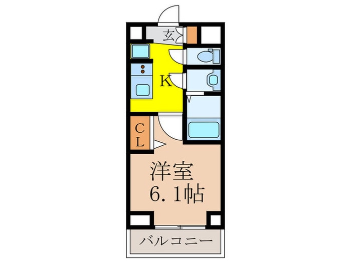 ﾌﾟﾚｻﾝｽ東三国駅前ｸﾞﾗﾝｸﾗｽ(204)の物件間取画像