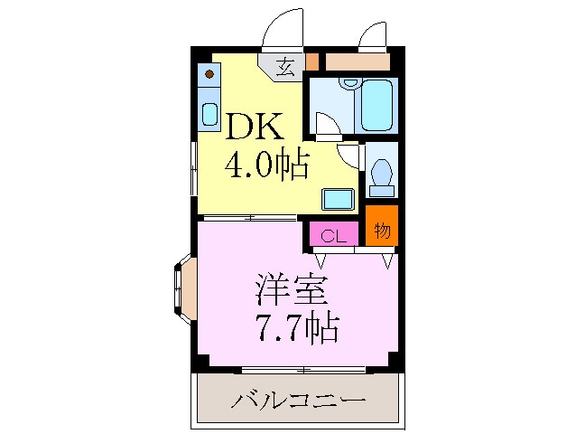 サンフォレストの物件間取画像