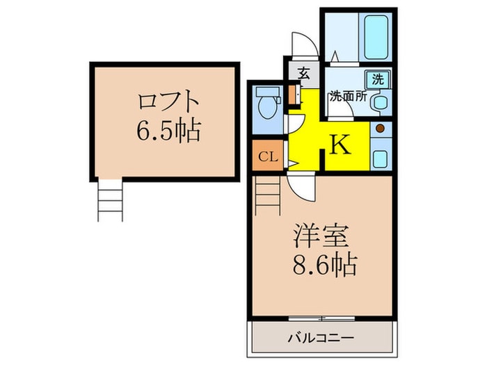 フェスティ－ボ茨木の物件間取画像