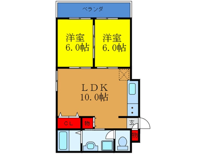 シティフラットの物件間取画像