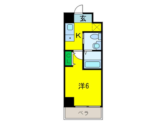 グランパシフィック花園北の物件間取画像