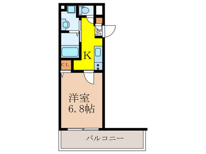 エスティライフ新大阪第２の物件間取画像