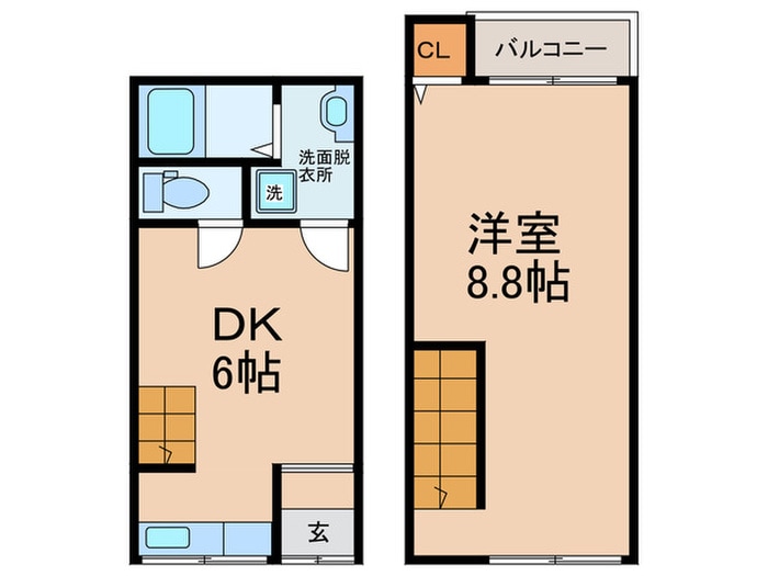 レトロハウス田辺の物件間取画像