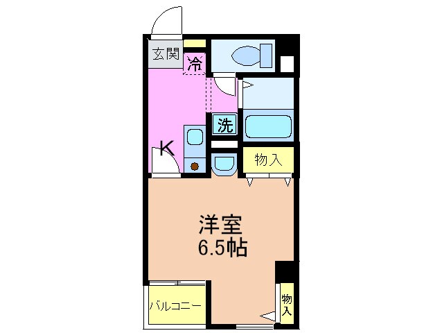 ハイム日暮の物件間取画像