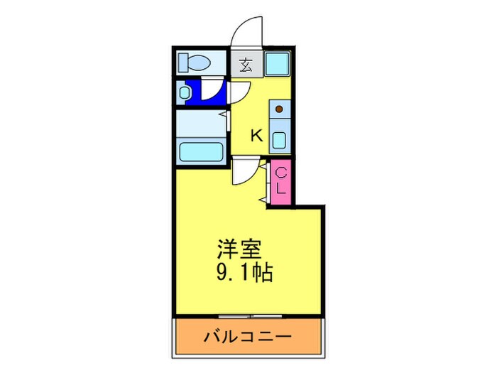 物件間取画像