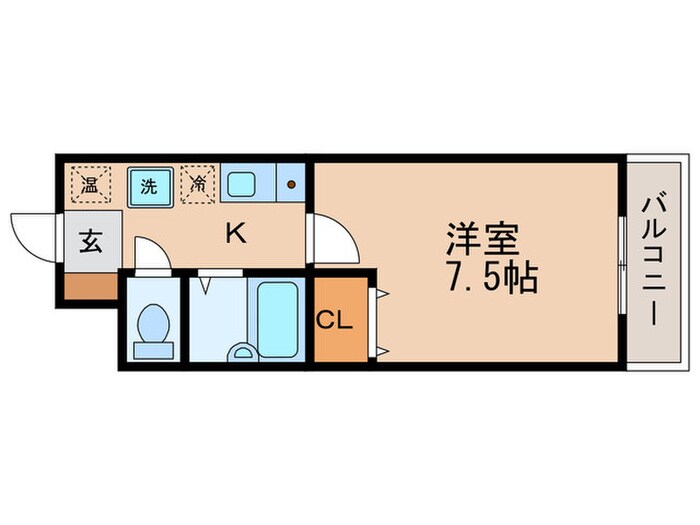 アムフルース2（ツバイ）の物件間取画像