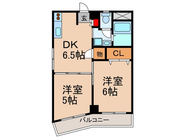 アクロポリス有馬の物件間取画像