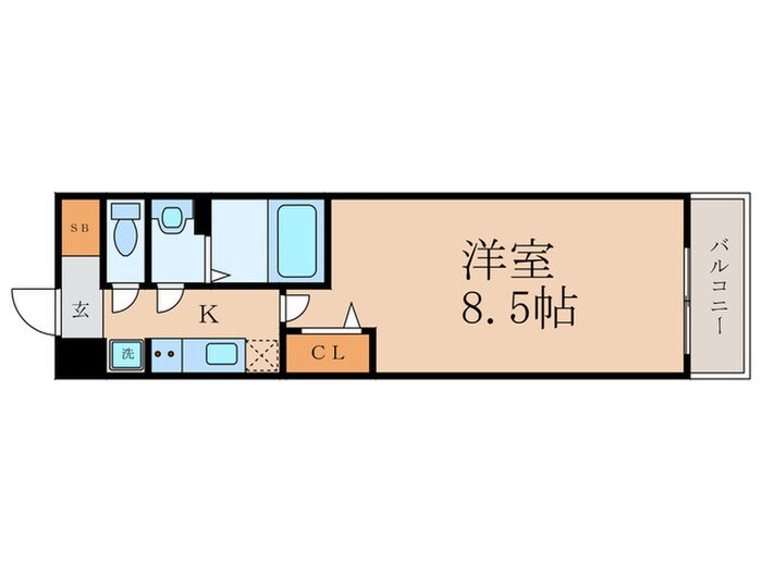 トレジャーマンションⅡの物件間取画像