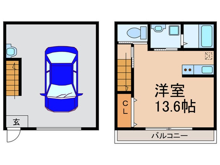 S-BASE津田元町の物件間取画像