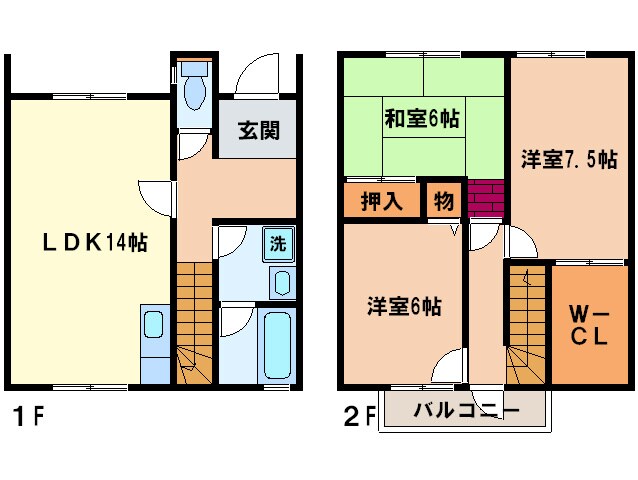 ルミナス　コートの物件間取画像