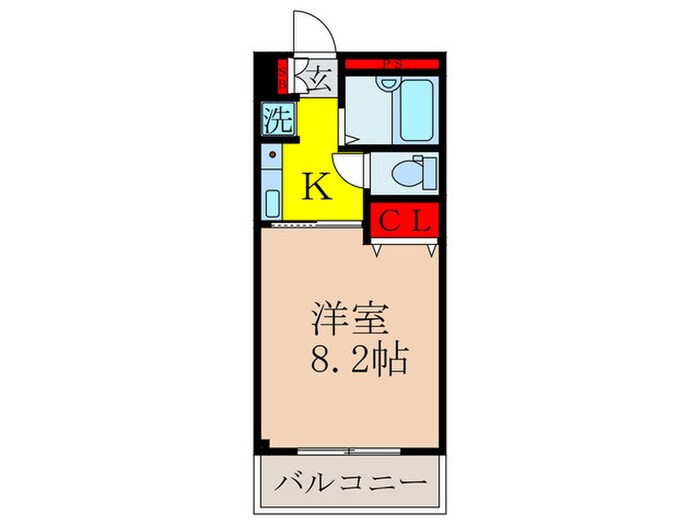 ア－バンハイム大空の物件間取画像