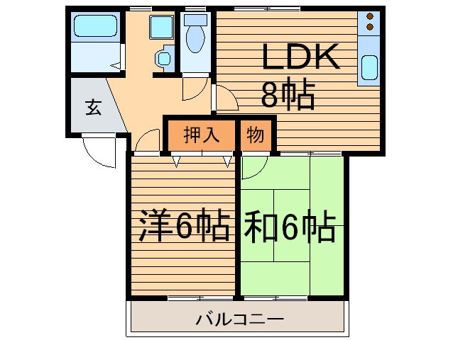 セラ西舞子Ⅳの物件間取画像