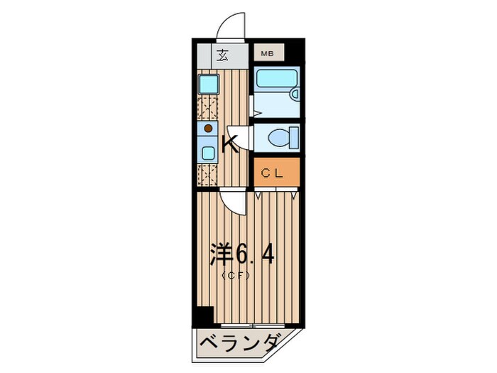 ユニテック大島の物件間取画像