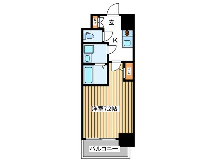 LUMINOUS桜川の物件間取画像
