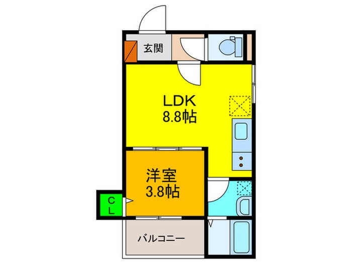 グランハーモニーの物件間取画像