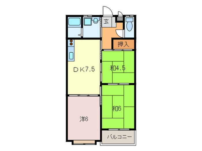 ネオハートベーターの物件間取画像