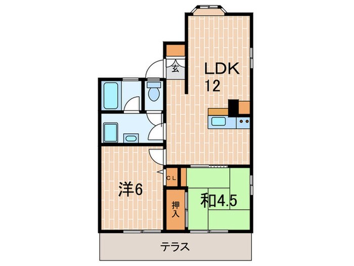 マーサ塩屋の物件間取画像