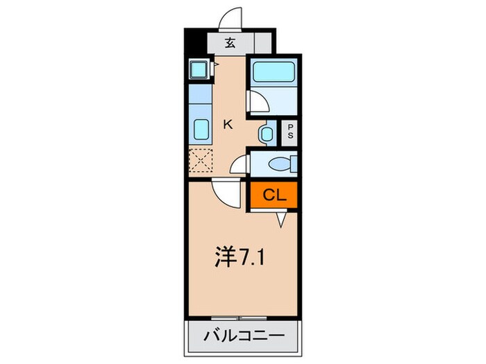 サンテラスエクセルガ－デンの物件間取画像