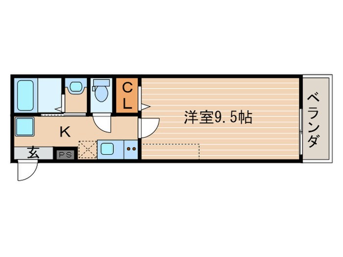 アークリード四条油小路の物件間取画像