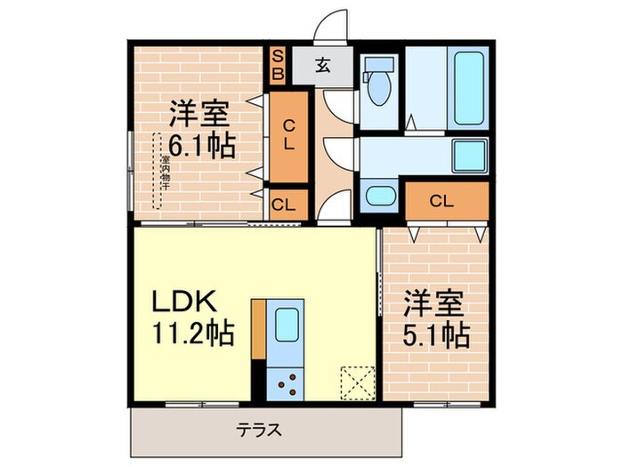 ヴェラ　ブランカの物件間取画像