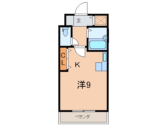 メゾンふじの物件間取画像