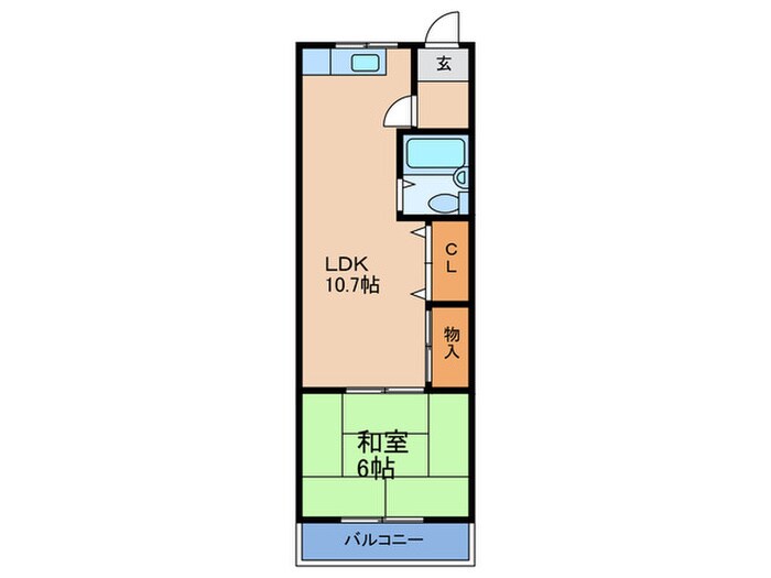 橋本第二総合ビルの物件間取画像