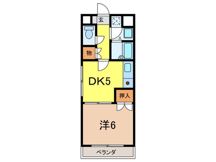 ａｖａｎｃｉｏ香爐園の物件間取画像