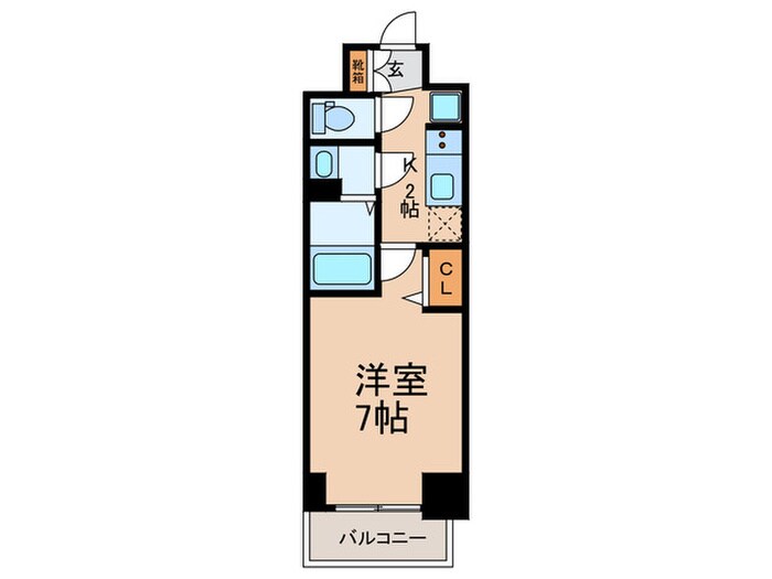 DOUBLE NINE RESIDENCE 天王寺南の物件間取画像