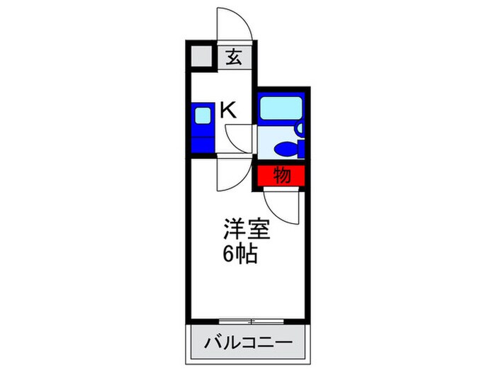 仲ハイム箕輪の物件間取画像