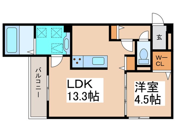 パサログランデ背戸口の物件間取画像