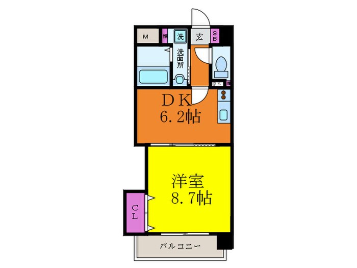 サウス・アルカディアの物件間取画像