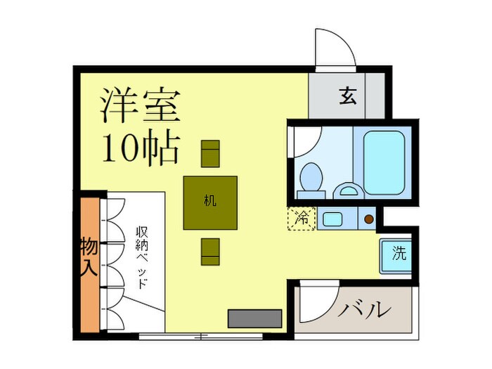 バトンルージュの物件間取画像