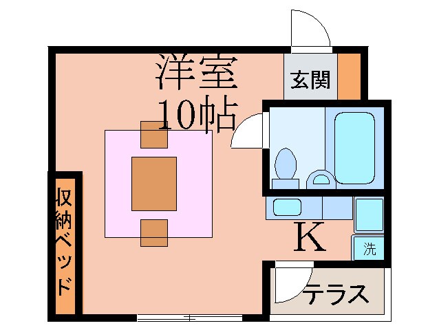 バトンルージュの物件間取画像