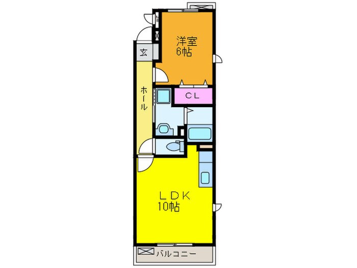 カ－サ・ドレッセの物件間取画像