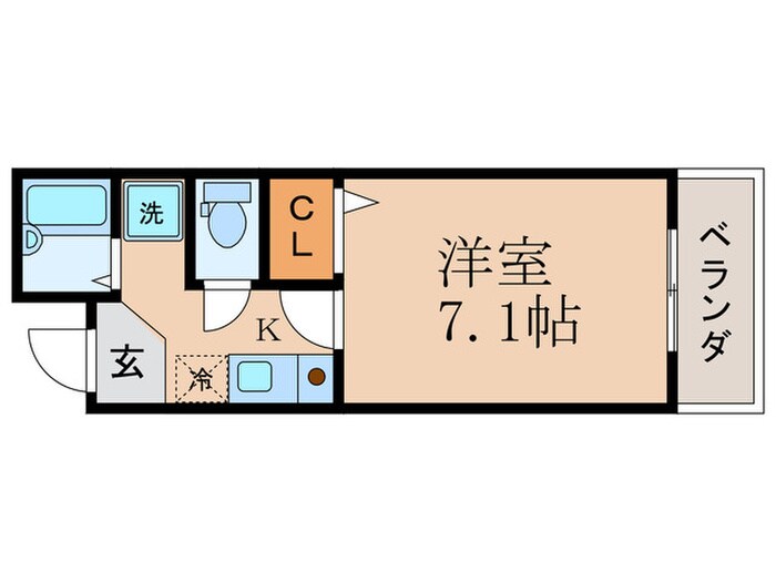 エクセレント山田の物件間取画像