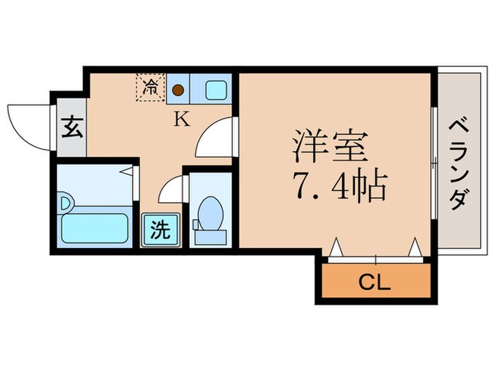 エクセレント山田の物件間取画像