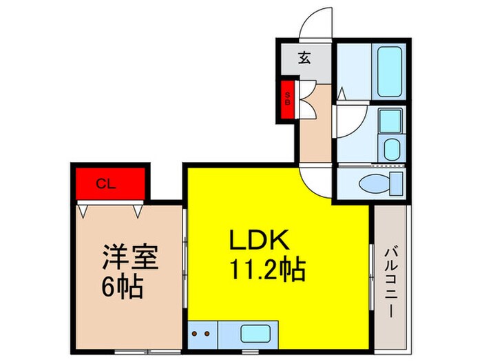 Grasmere Northの物件間取画像