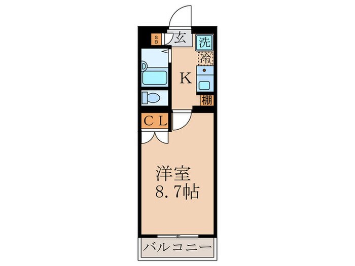 物件間取画像