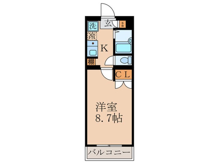 物件間取画像